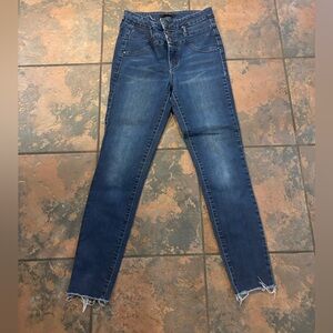 🌹Refuge High Rise Dark Blue Jeans